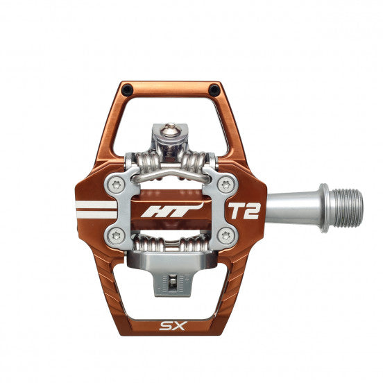 HT COMPONENTS T2 SX Bronze BMX-pedaler