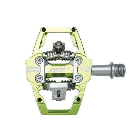 ht enduro pedals HT COMPONENTS ENDURO T2 pedals Green – Probikeshop