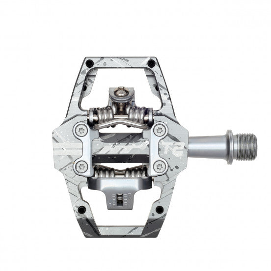 HT COMPONENTS T2 Titanium Camo Grey pedals