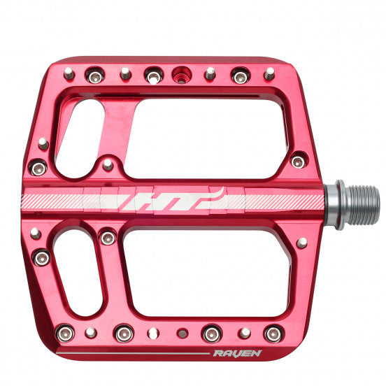 Flat pedals HT COMPONENTS ANS 12 Red