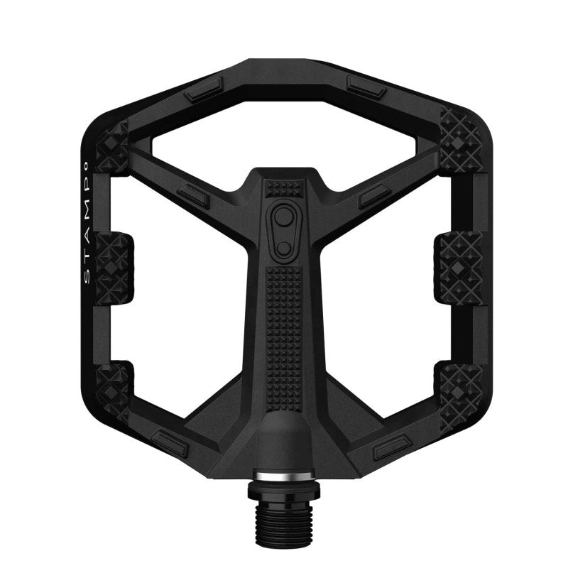 CRANKBROTHERS STAMP 0 Brede flade pedaler Sort
