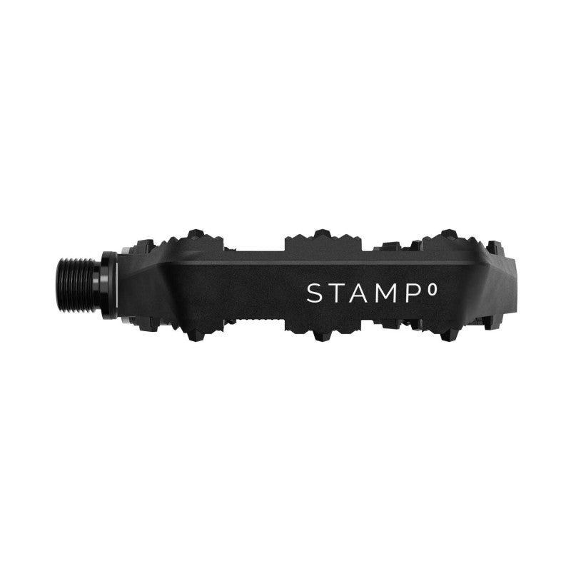 CRANKBROTHERS STAMP 0 Brede flade pedaler Sort