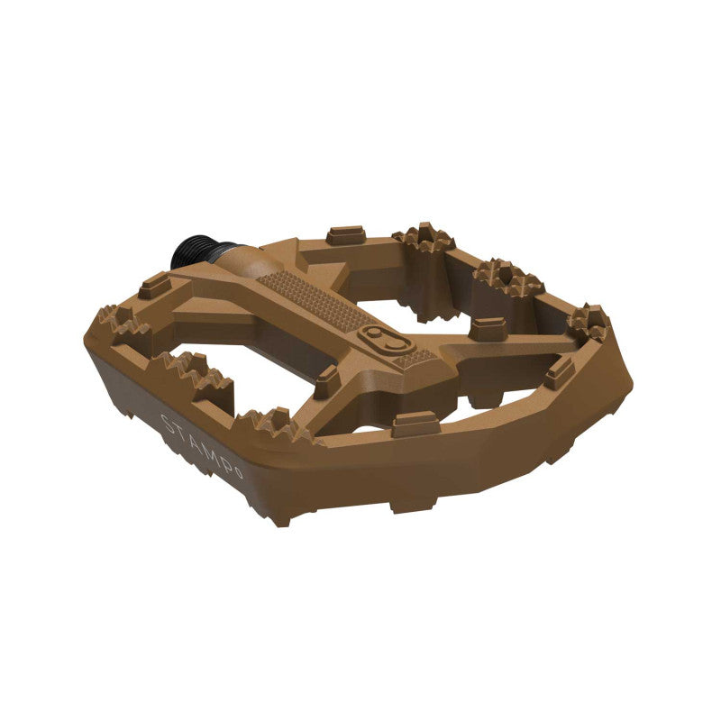 Flat pedals CRANKBROTHERS STAMP 0 Small Brown