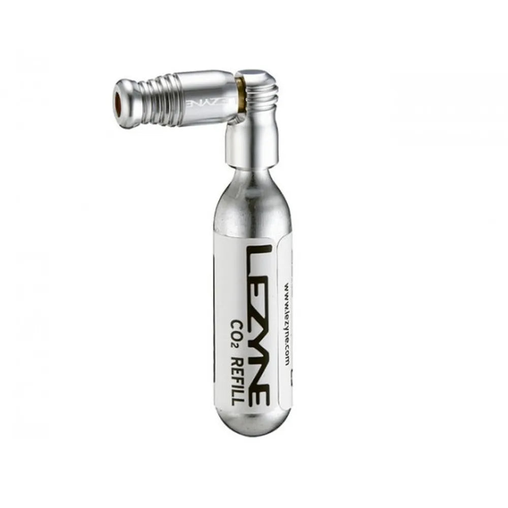 LEZYNE TRIGGER SPEED DRIVE CO2-tændstift + 16 g CO2-patron med gevind (x1) Sølv