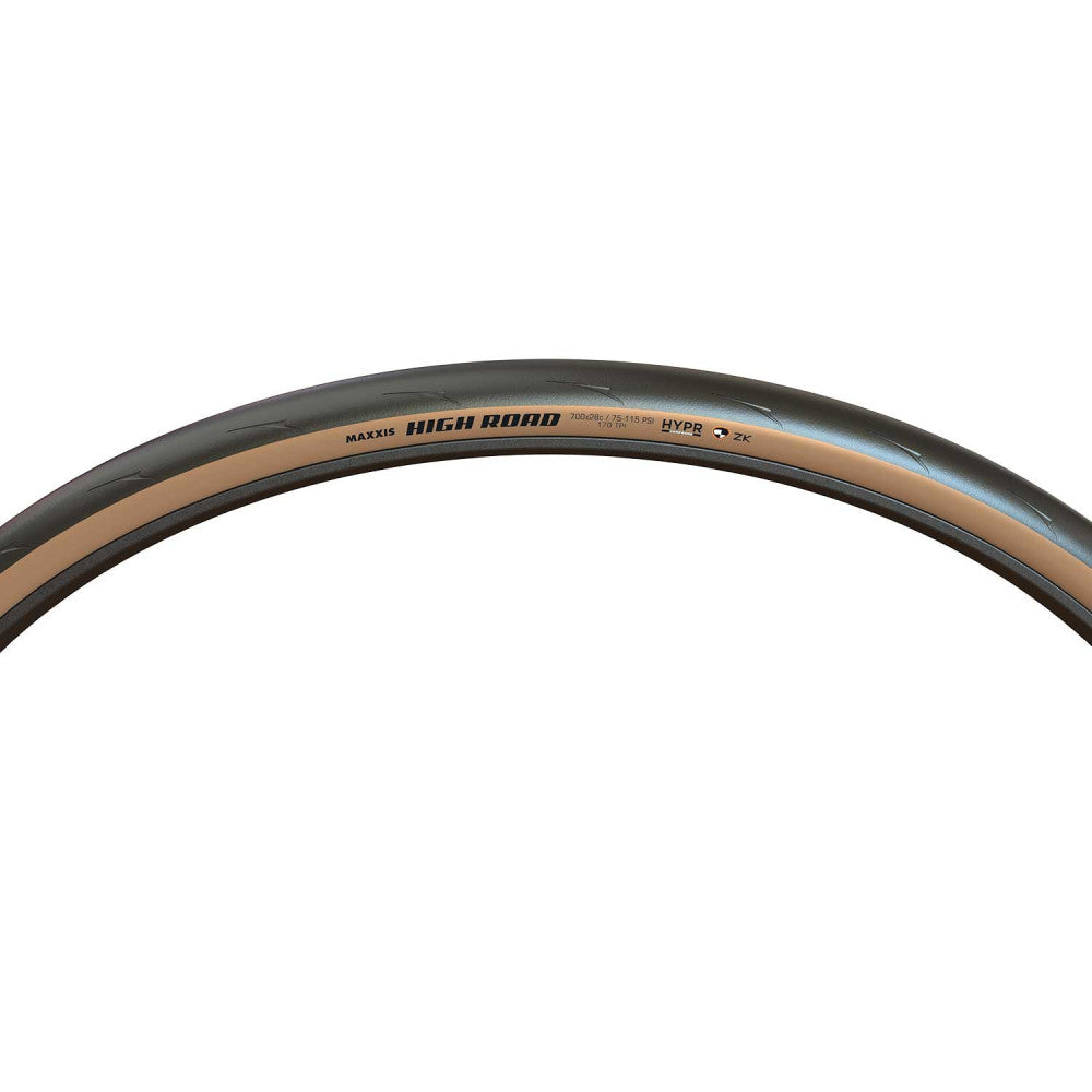 MAXXIS HIGH ROAD Gen2 700x25c TubeType Soft Brown-dæk