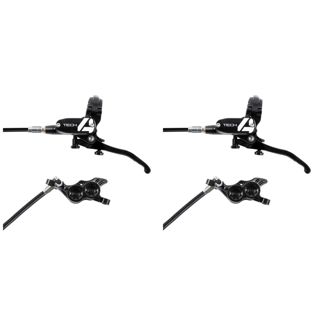 Pair of HOPE TECH 4 E4 Black brakes