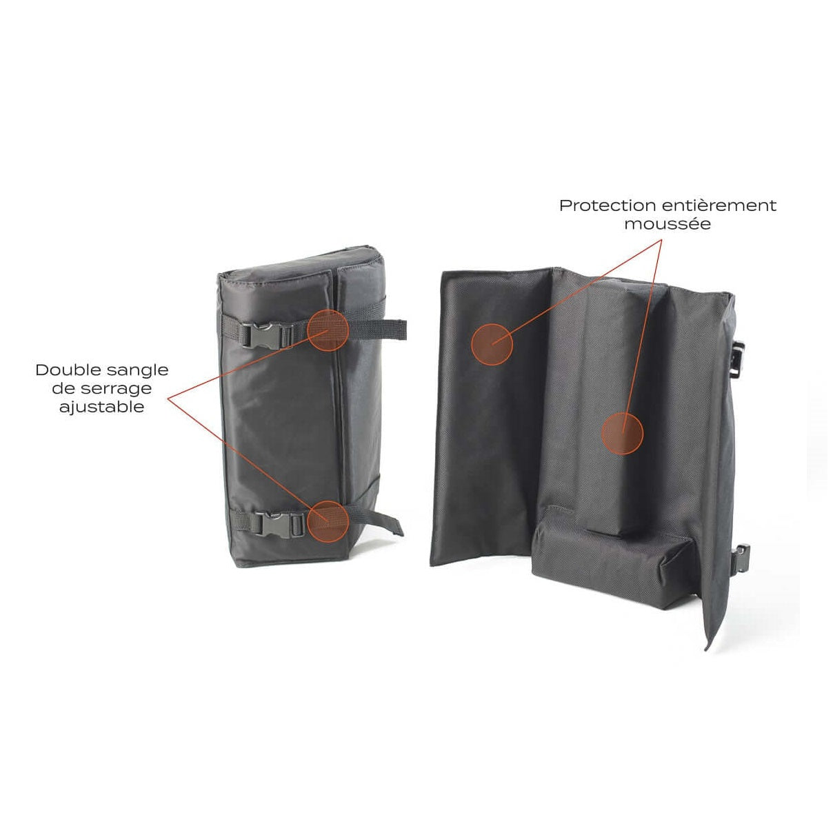 Beskyttelsesdæksel til BUDS-gaffel