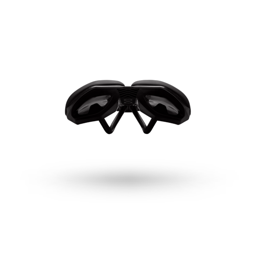 PRO Turnix Performance-sadel 152 mm stålskinner sort