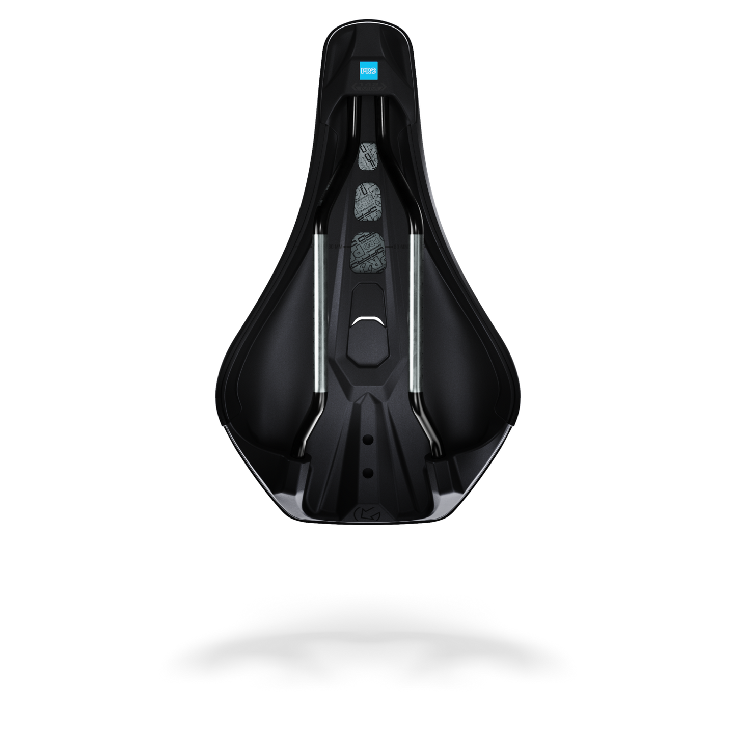 STEALTH OFFROAD PERFORMANCE 152mm PRO Saddle Stainless Steel Rails Black