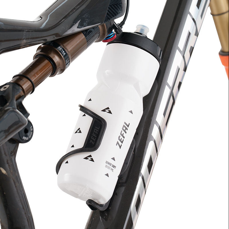 ZEFAL PULSE S2 lige kulfiberflaskeholder sort