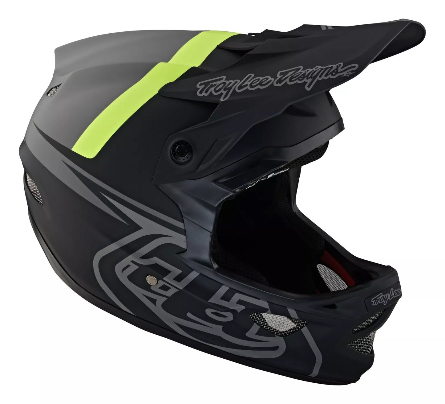 Troy Lee Design D3 FIBERLITE MTB-hjelm grå