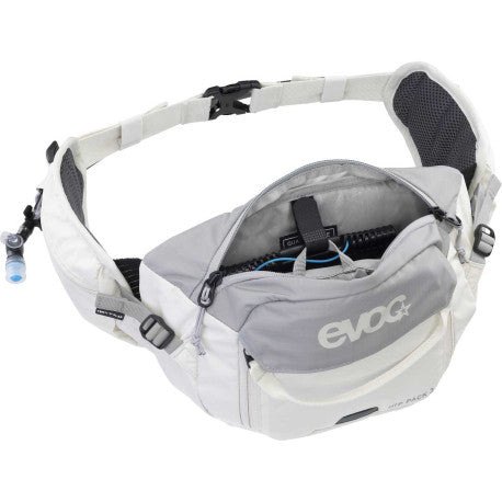 EVOC HIP PACK 3 L + 1,5 L vandpose Grå