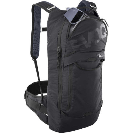 Rygsæk med rygskjold EVOC TRAIL PRO BLACKLINE 10 L Sort