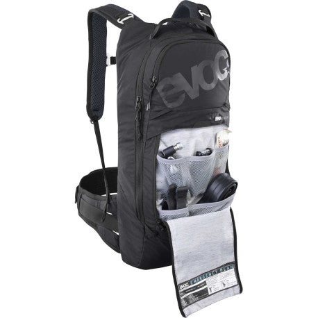 Rygsæk med rygskjold EVOC TRAIL PRO BLACKLINE 10 L Sort