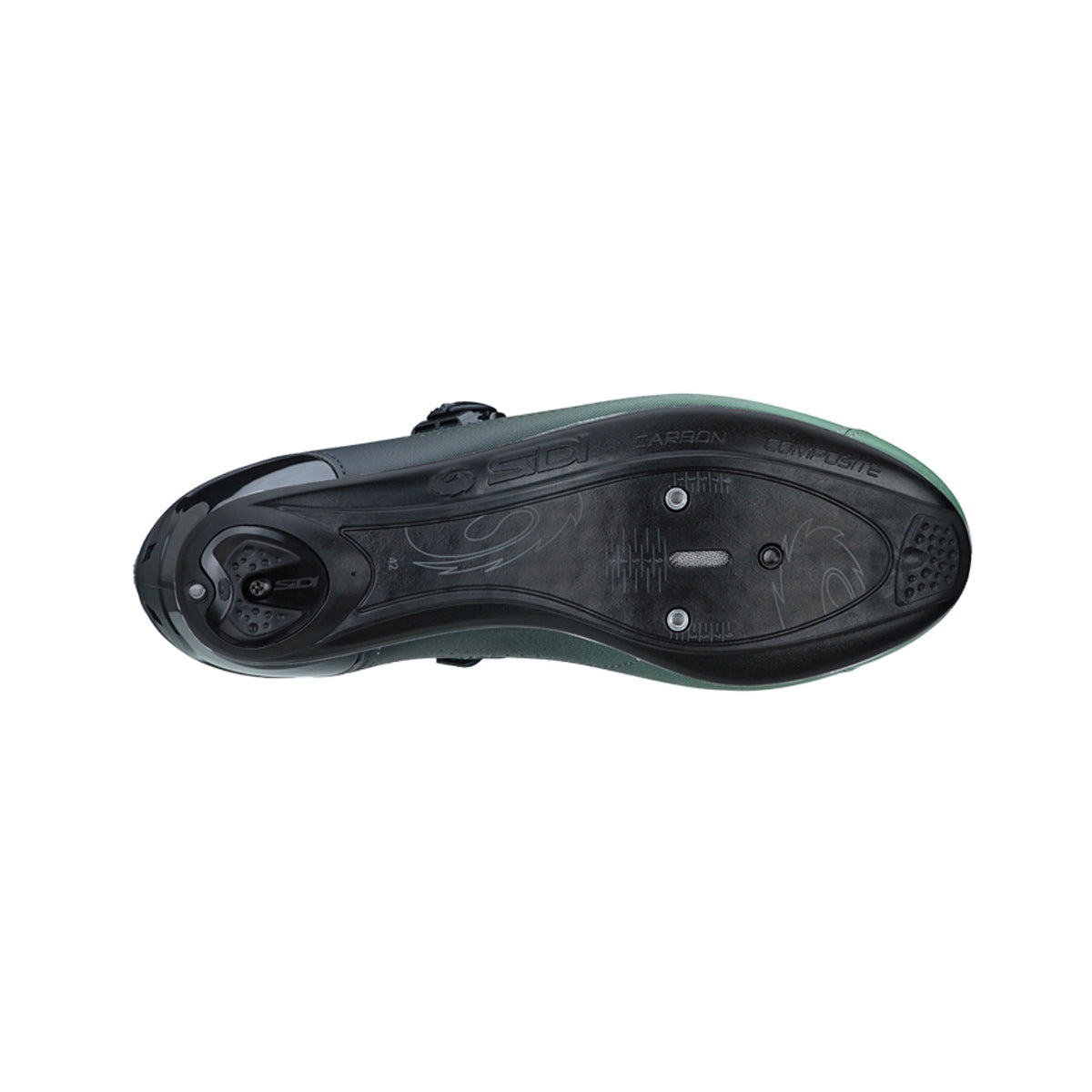SIDI GENIUS 10 landevejssko grøn/sort