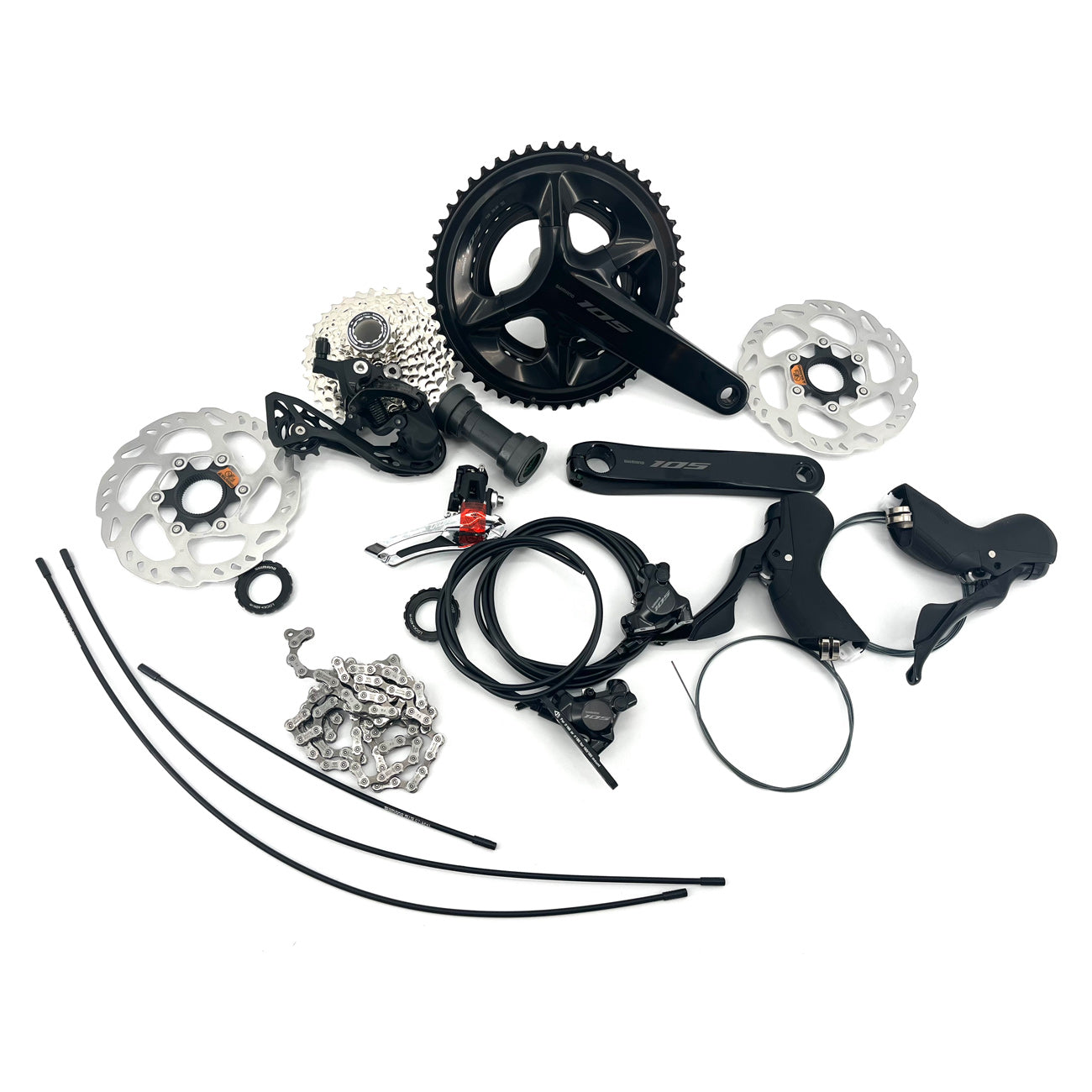 SHIMANO 105 R7120 2x12V strømforsyning