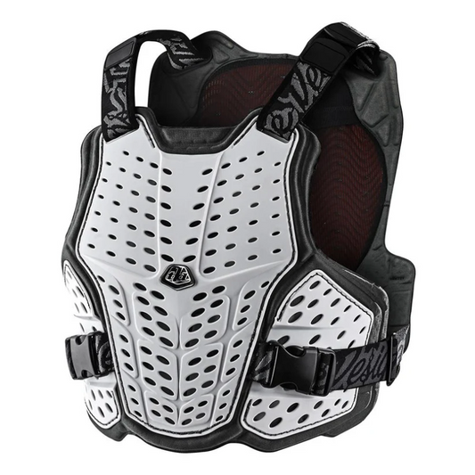 Troy Lee Design ROCKFIGHT CE FLEX beskyttelsesvest hvid
