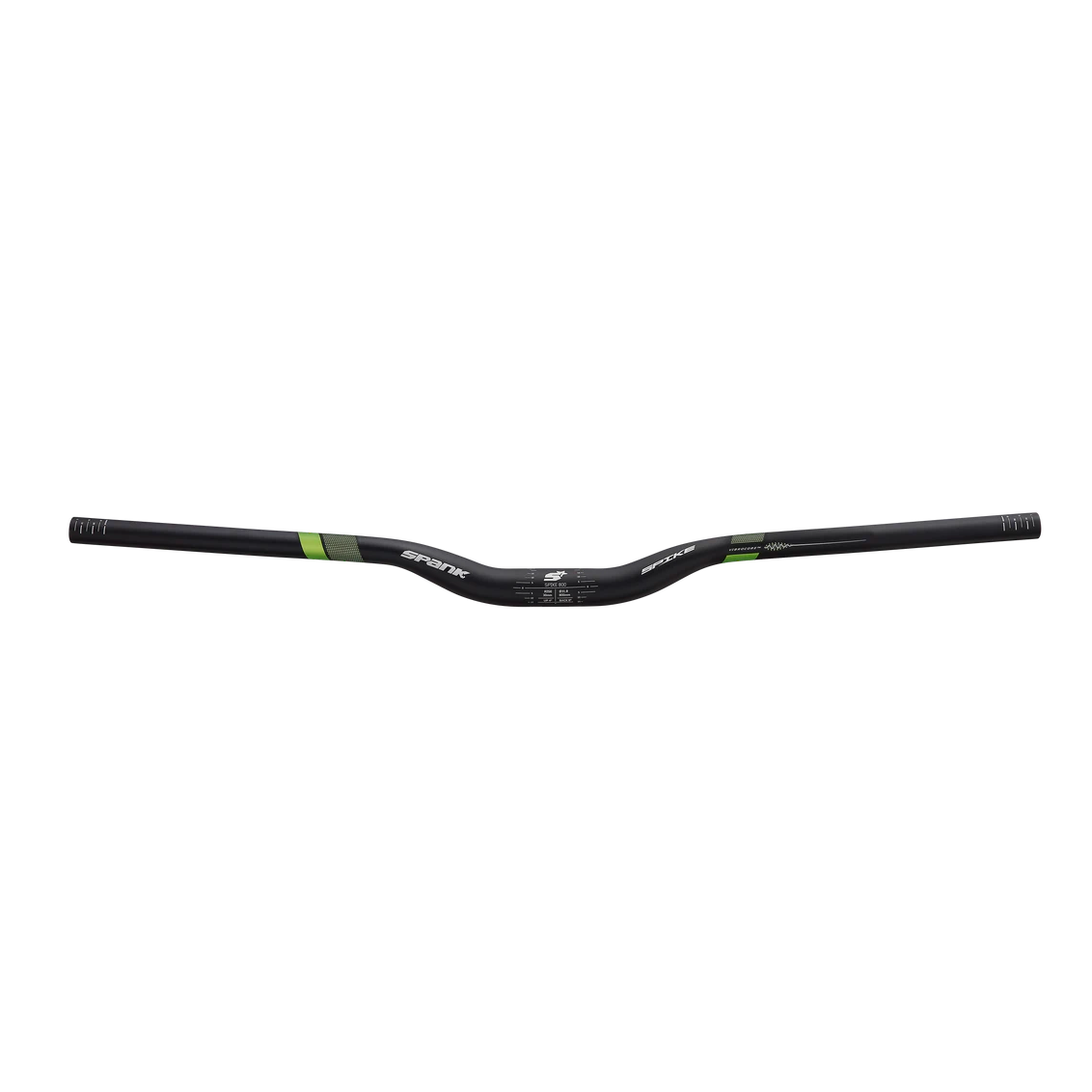 SPANK SPIKE 800 VIBROCORE Rise 30mm 31,8/800mm Sort/grønt styr