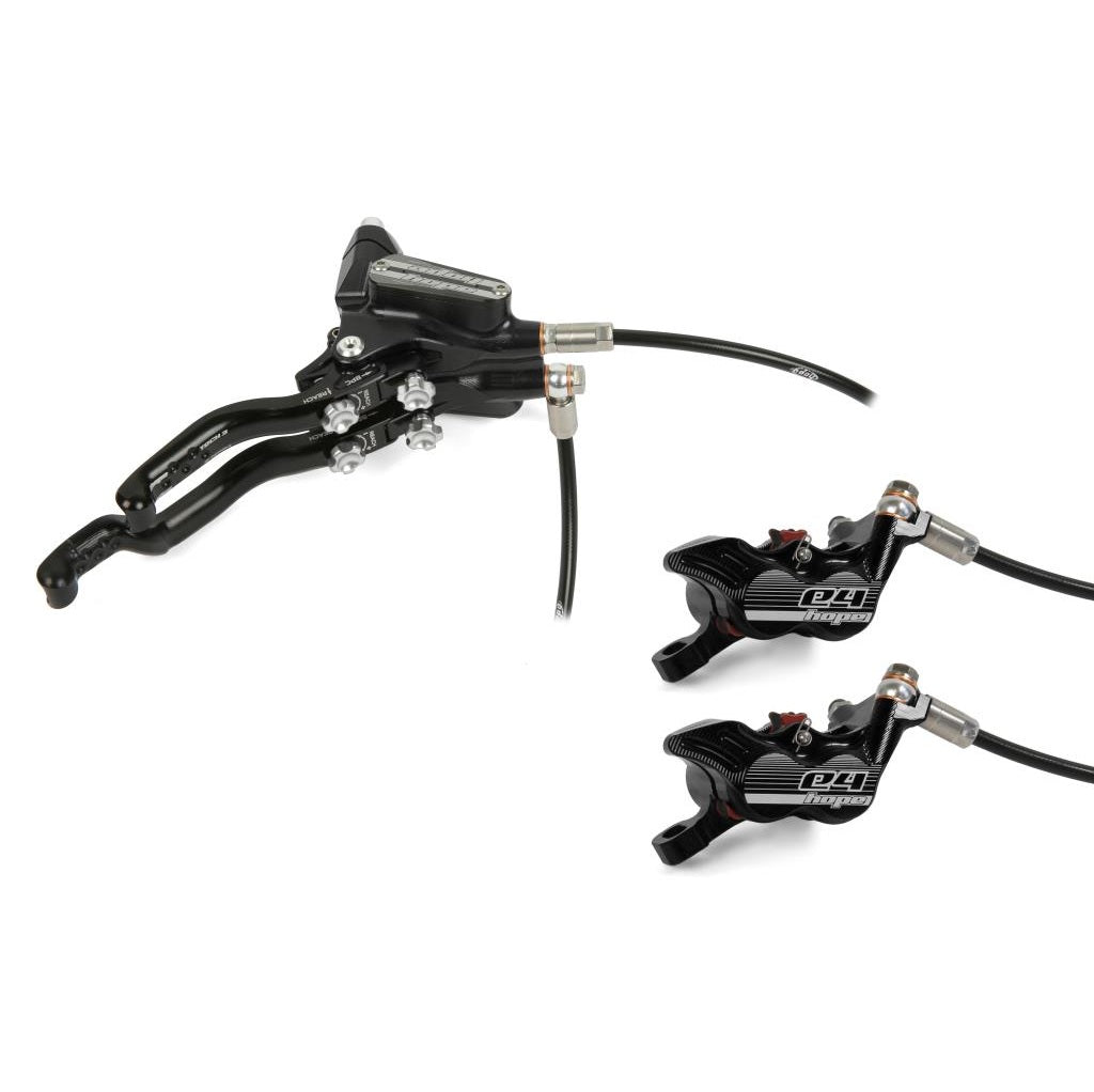 HOPE TECH 3 E4 DUO Dobbelt lige bremse Sort