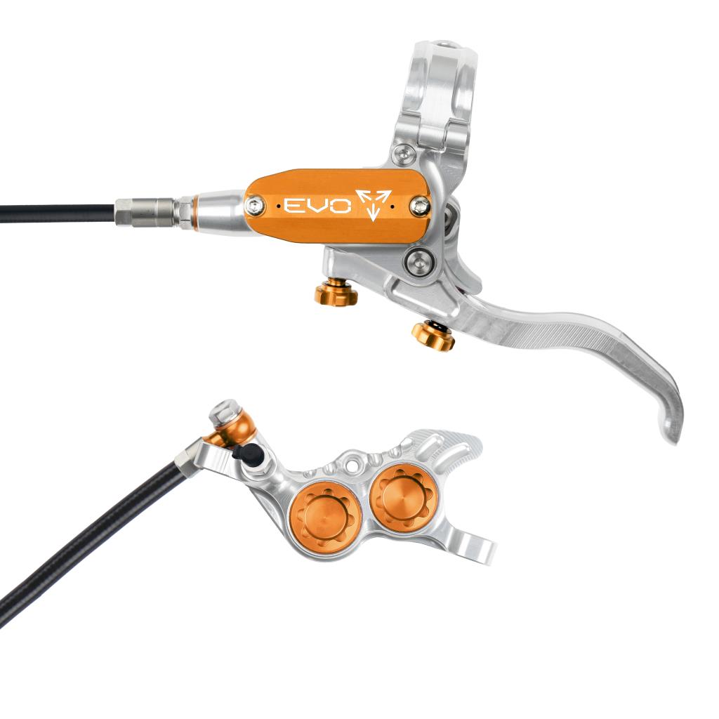 HOPE TECH 4 EVO GR4 forbremse Sølv/Orange