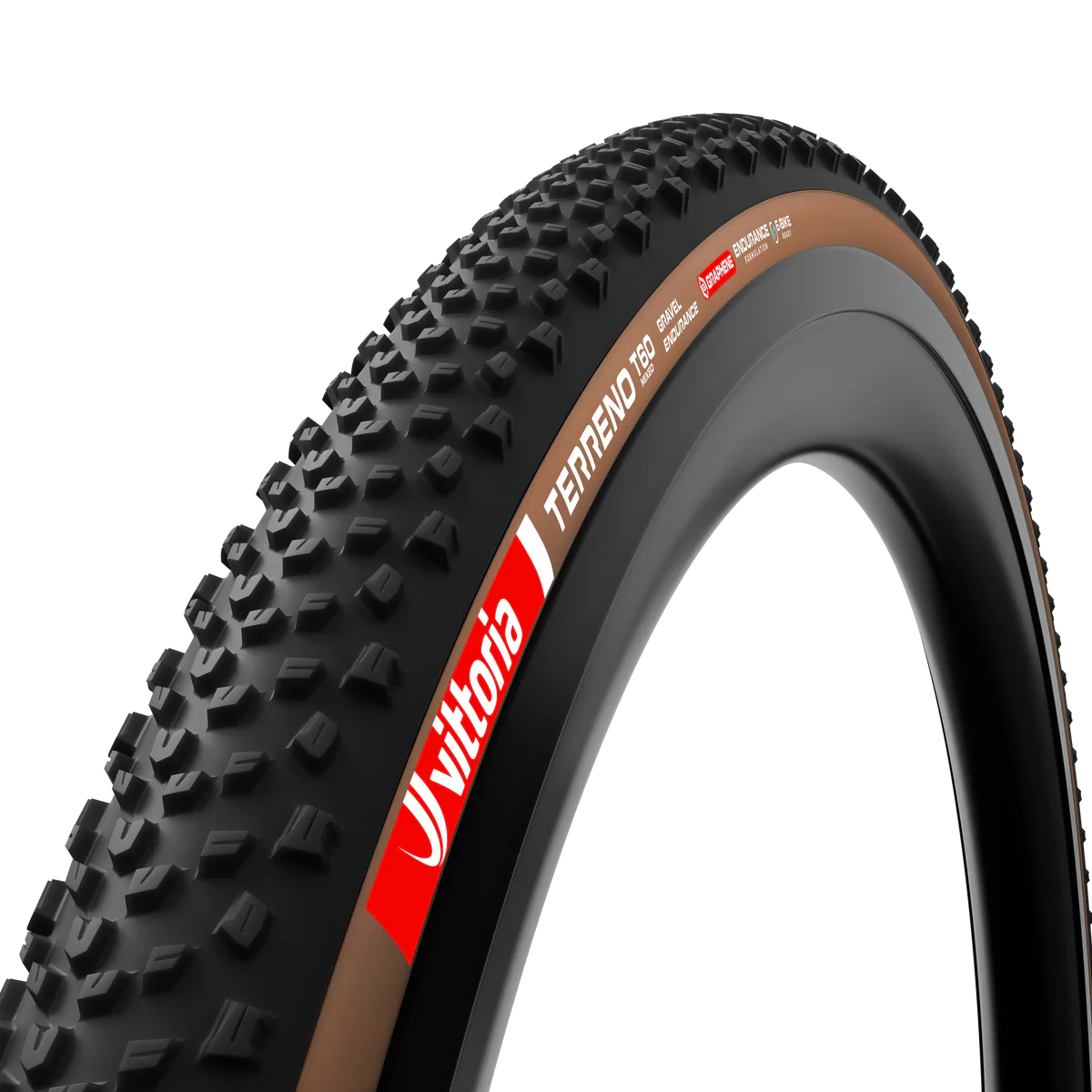 VITTORIA TERRENO T60 MIXED 700x45c Gravel Endurance Tubeless Ready Soft Brown-dæk