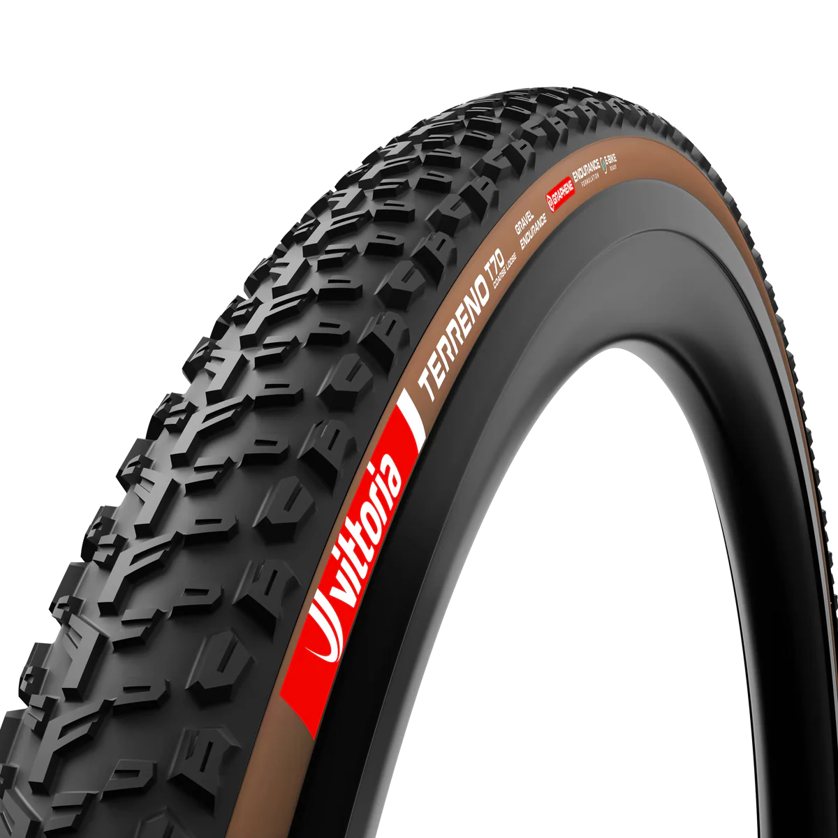 VITTORIA Terreno T70 Coarse loose 700x45c Gravel Endurance G2.0 Tubeless Ready Soft Beige Q2 2025-dæk