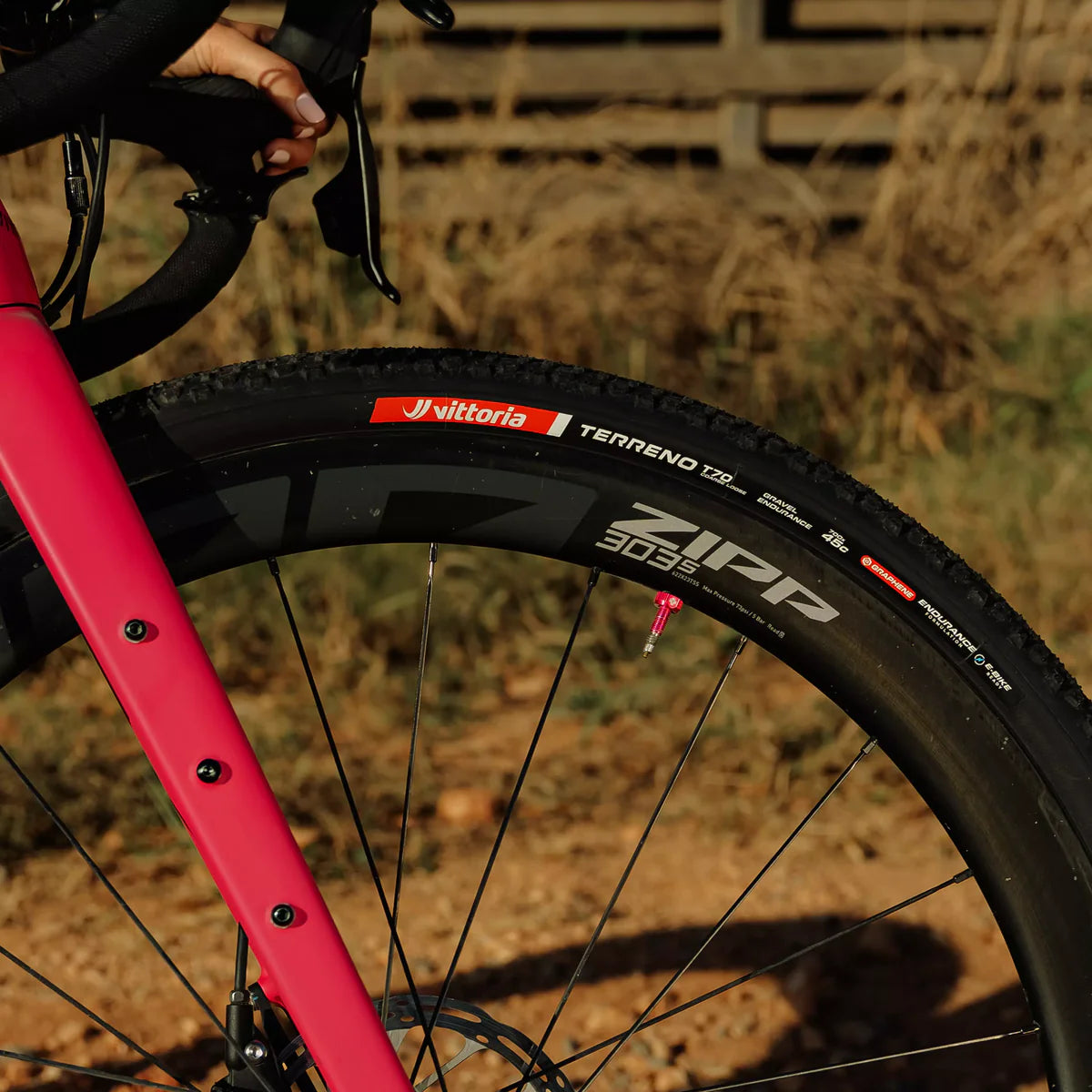 VITTORIA Terreno T70 Coarse loose 700x37c Gravel Endurance G2.0 Tubeless Ready Soft Black Q2 2025-dæk