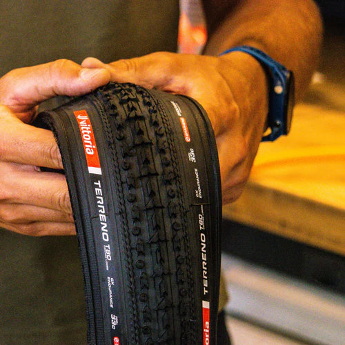 VITTORIA TERRENO T80 700x33c Cyclocross Tubeless Ready-dæk Sort