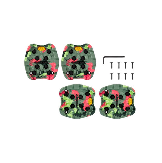 Look Trail Grip Camo flade pedalindsatser (x4)