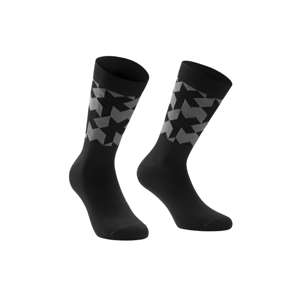 ASSOS MONOGRAM EVO-strømper Sort