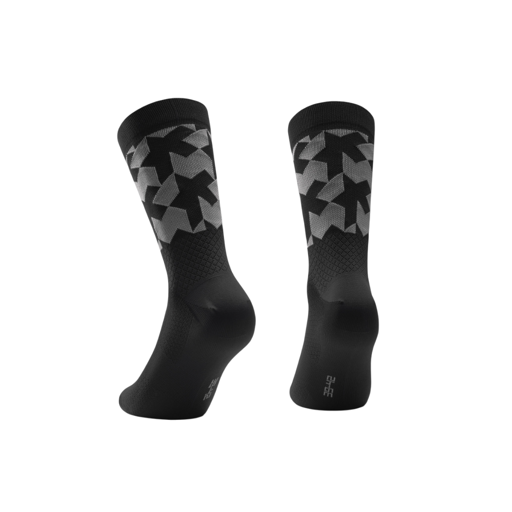 ASSOS MONOGRAM EVO-strømper Sort