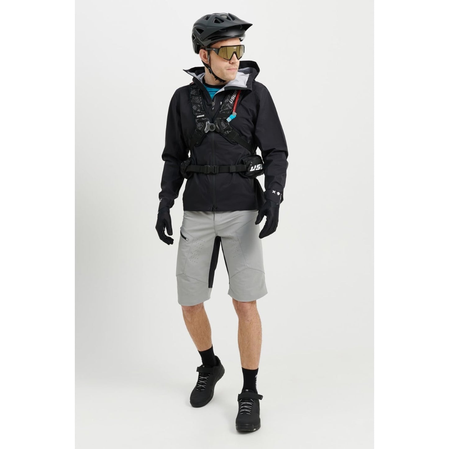 USWE WATERPROOF Jakke Sort