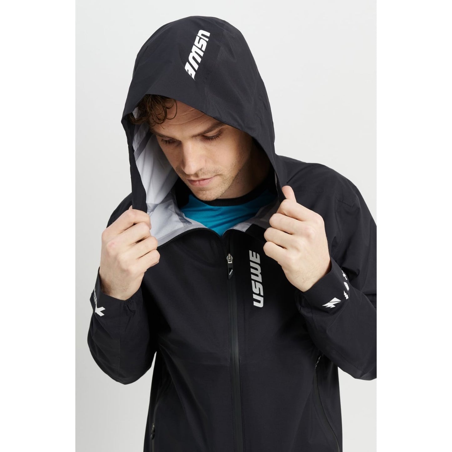 USWE WATERPROOF Jakke Sort