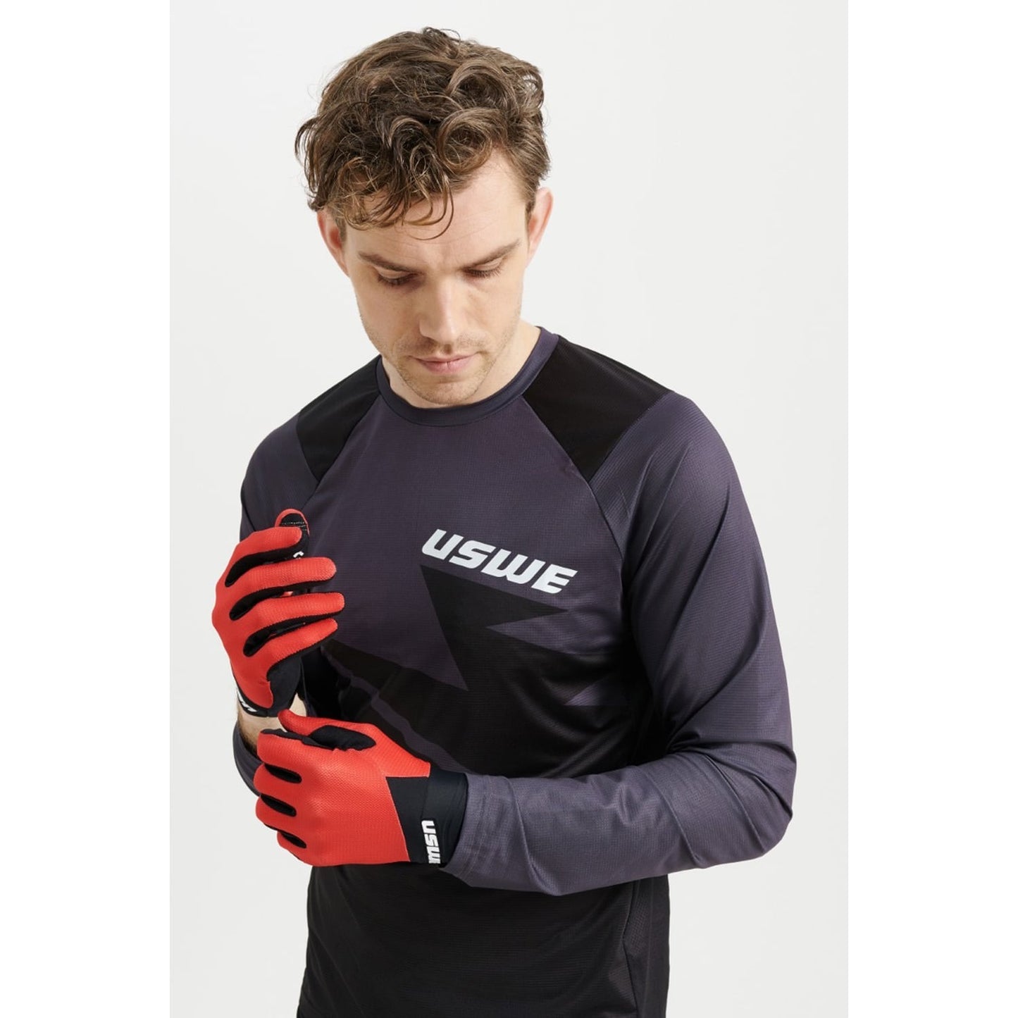 USWE BERG MTB Long Sleeve Jersey Black