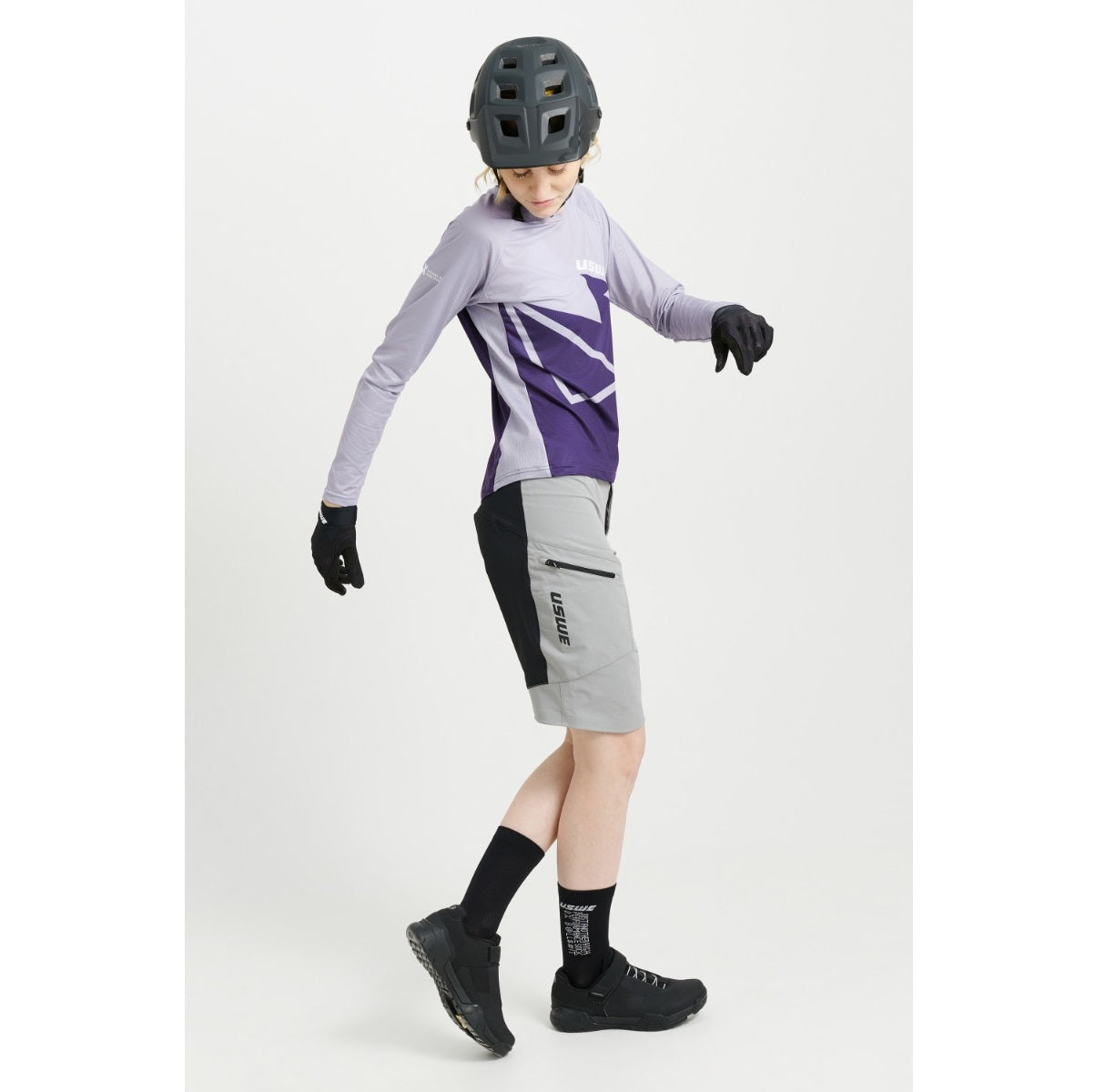 Women's USWE BERG MTB Long Sleeve Jersey Lavender