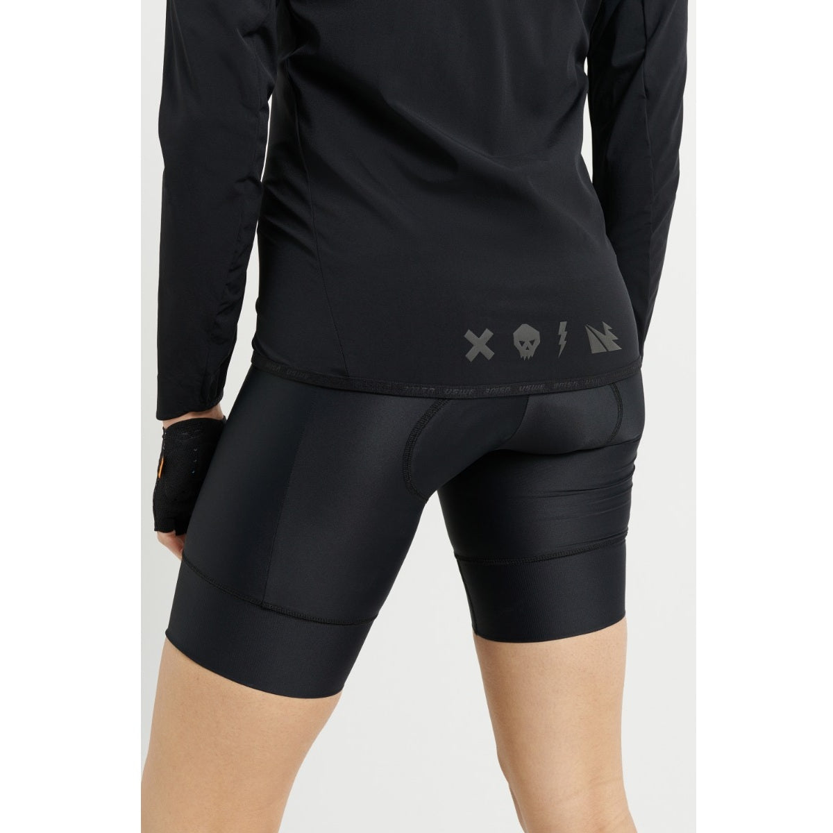 USWE WIND GRAVEL-jakke til kvinder, sort