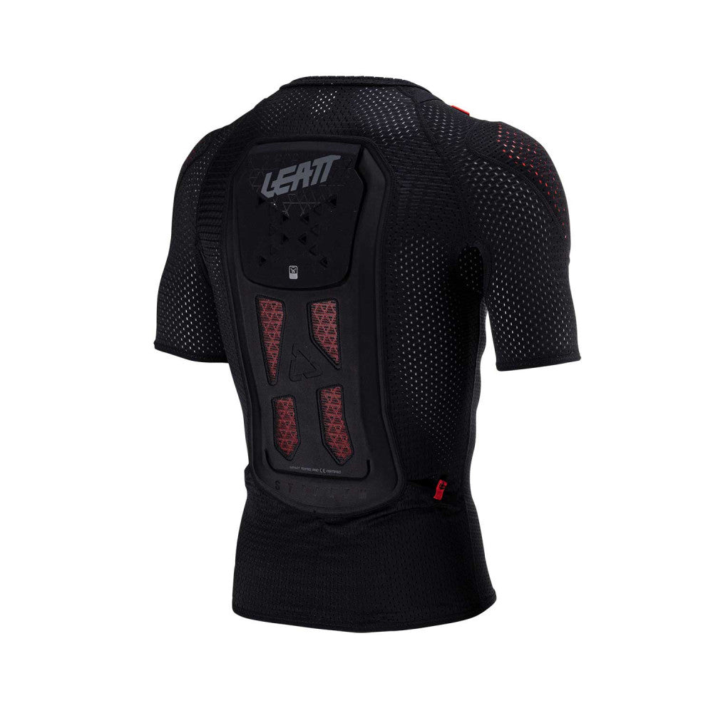 Beskyttelsesvest LEATT REAFLEX STEALTH BODY TEE Sort