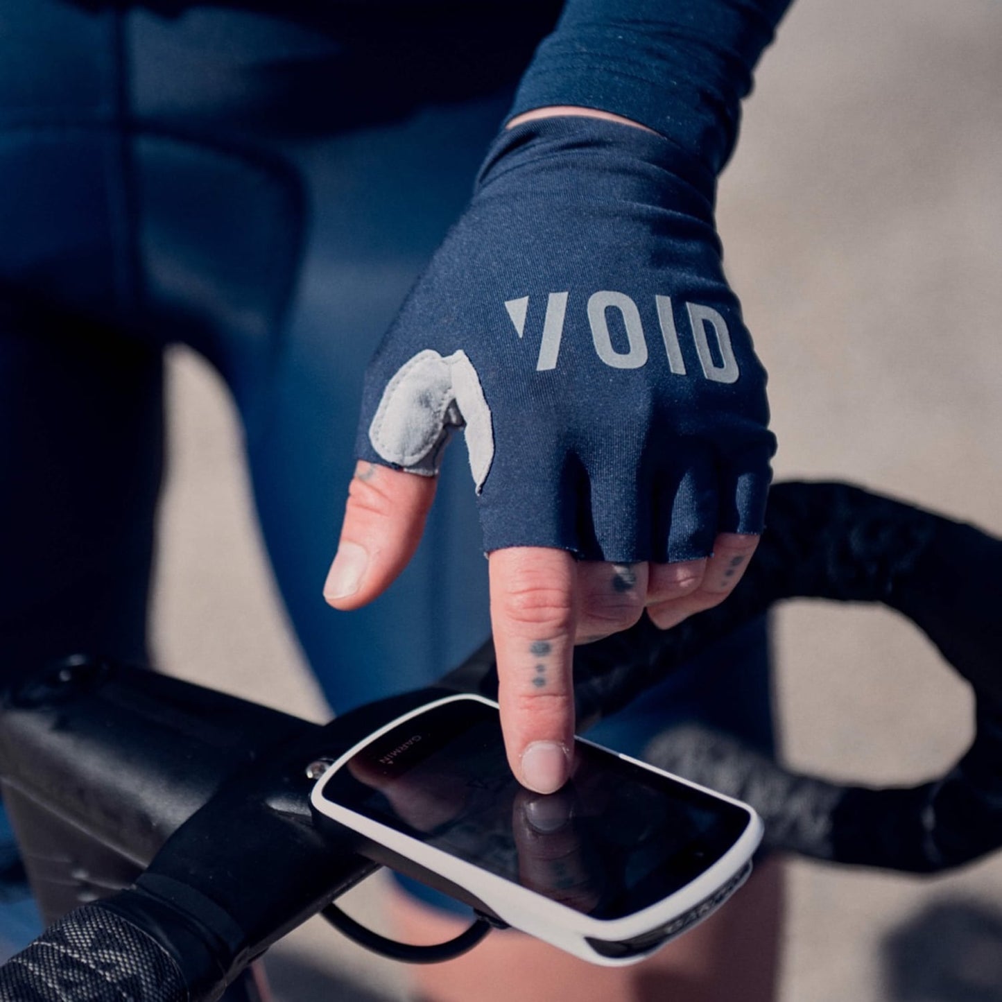 VOID VELO Korte handsker Navy
