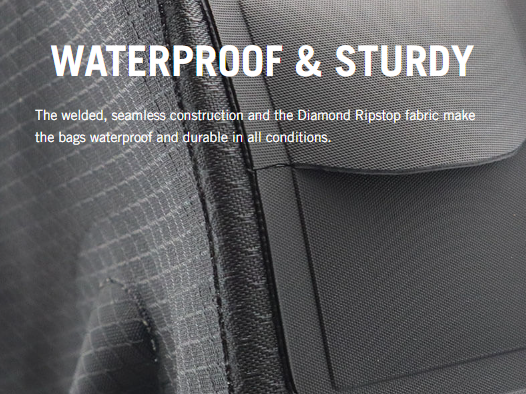 USWE ROLL TOP 9 L Handlebar Bag Black