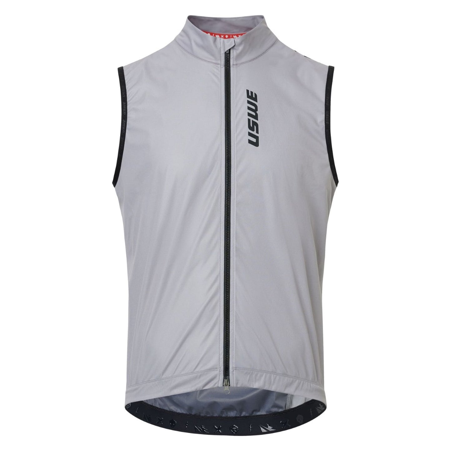 USWE WIND GRAVEL Grey Sleeveless Jacket