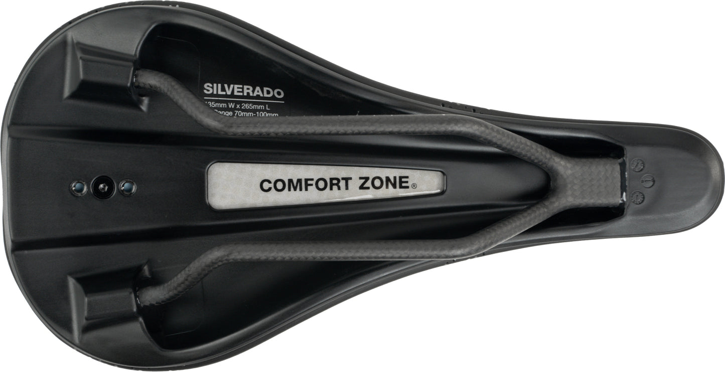 Saddle WTB SILVERADO 135mm Titanium Rails Black