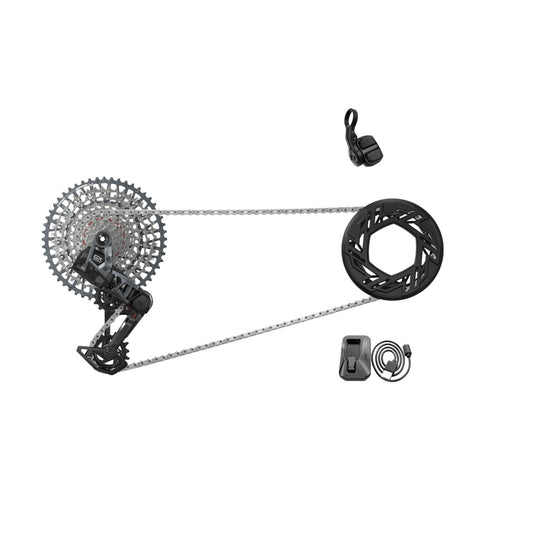SRAM GX EAGLE E-MTB 104BCD AXS T-Type 36 DTS Clip-on 10/52 Pakke
