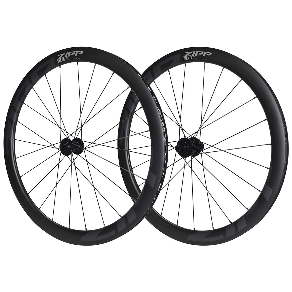 Et sæt ZIPP 303 S DISC-hjul, Tubeless Ready (Center Lock)