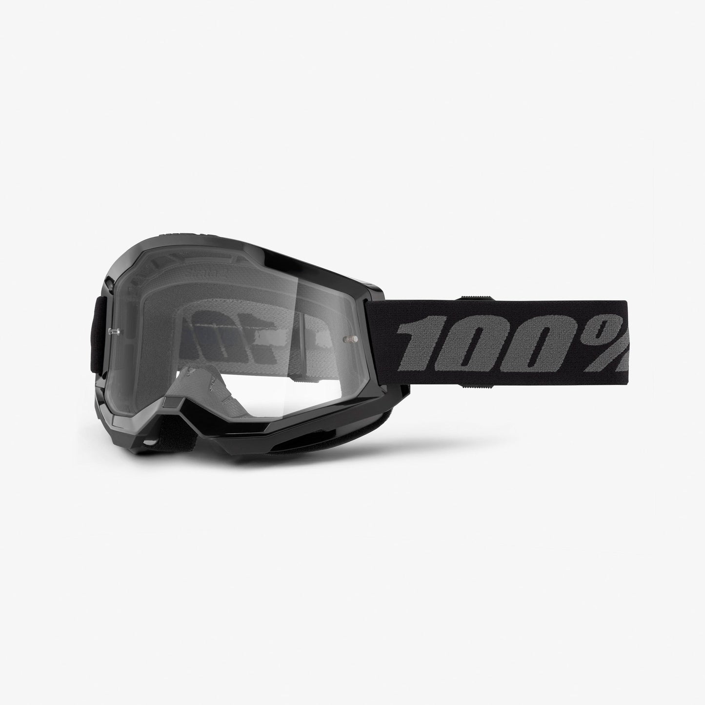 Maske 100% STRATA 2 JUNIOR Sort Klart Visir