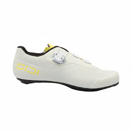 Landevejssko SIDI FAST 3 Hvid/Gul