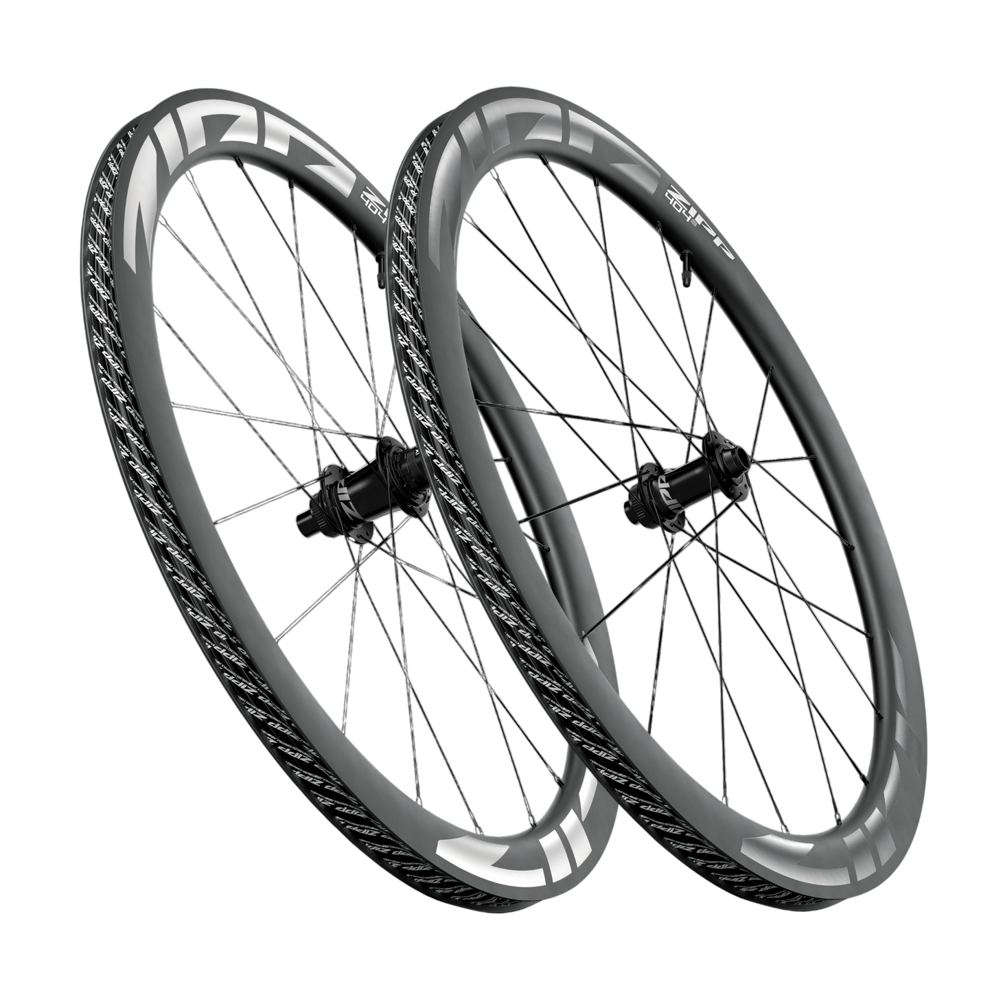 Et par ZIPP 404's A1-hjul i sort