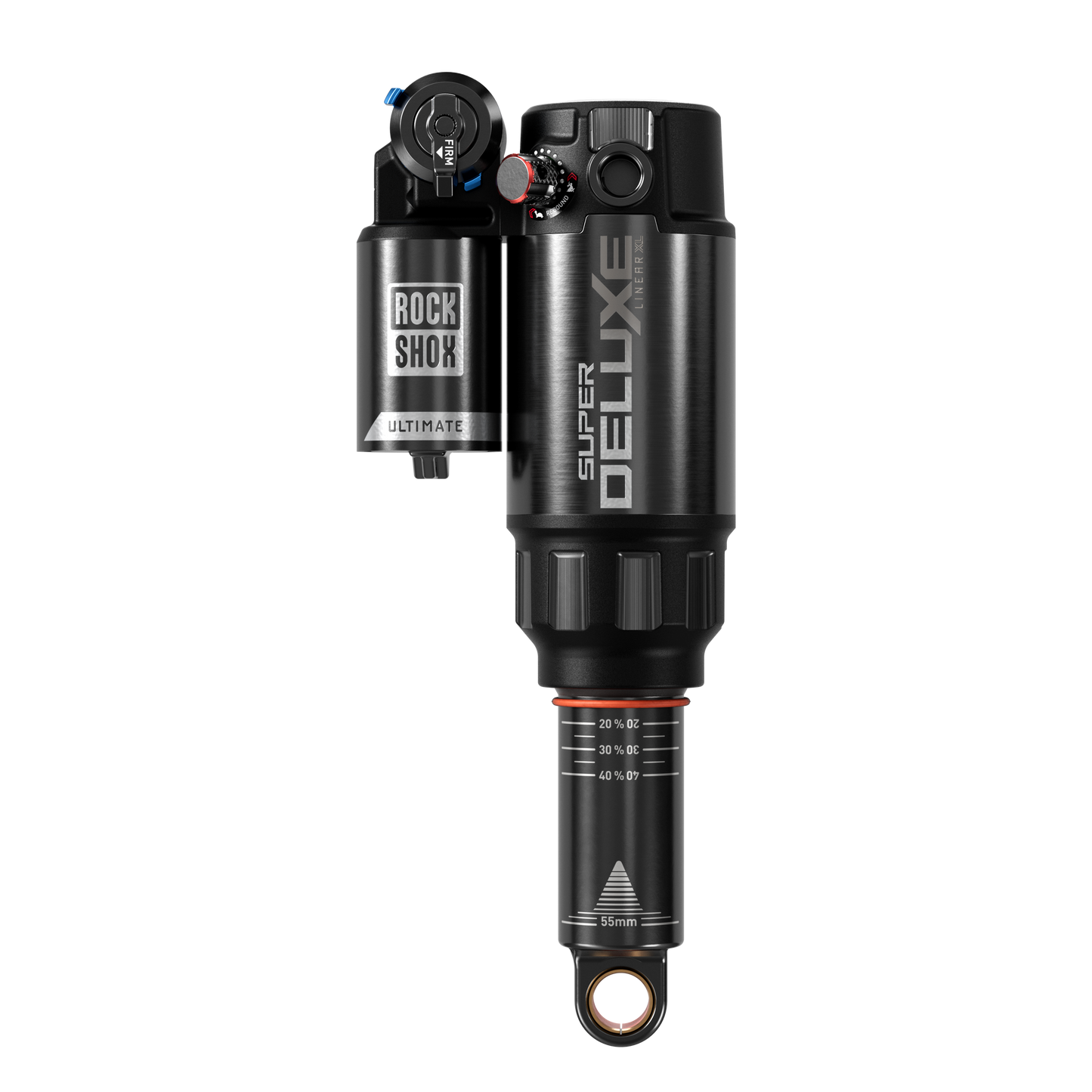 Bagdæmper Super Deluxe Ultimate RC2T - Linear XL Air, Token Loc 2, Reb55/Comp34, Lockout 45, hydraulisk bundstykke Standard-D1