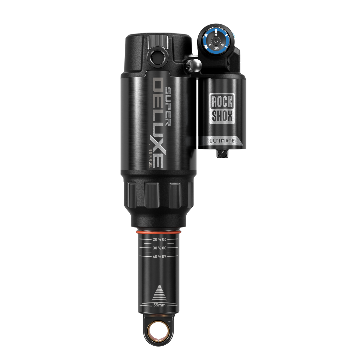Bagdæmper Super Deluxe Ultimate RC2T - Linear XL Air, Token Loc 2, Reb55/Comp34, Lockout 45, hydraulisk bundstykke Standard-D1