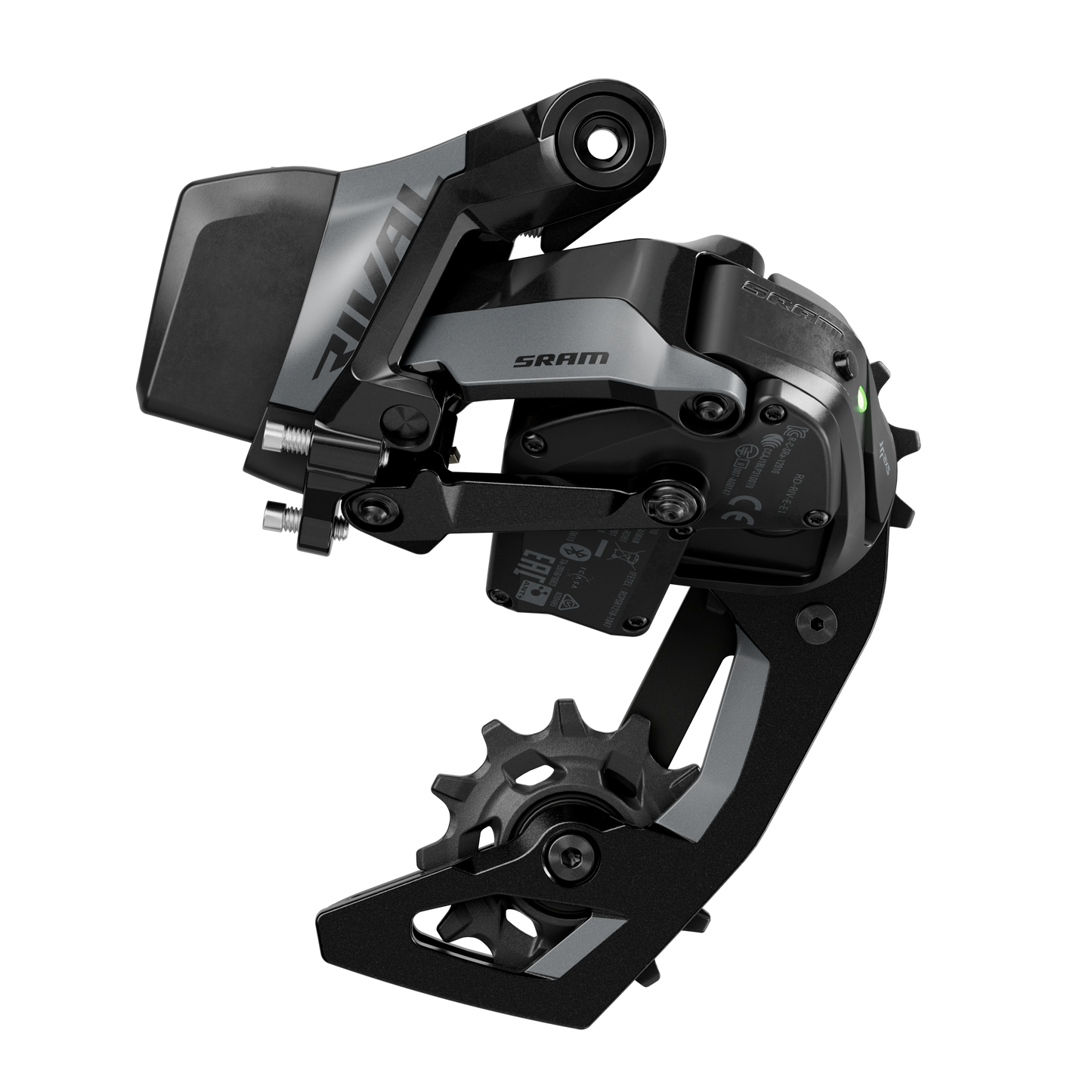 SRAM RIVAL AXS E1 2x12V Max 36T bagskifter (uden batteri)