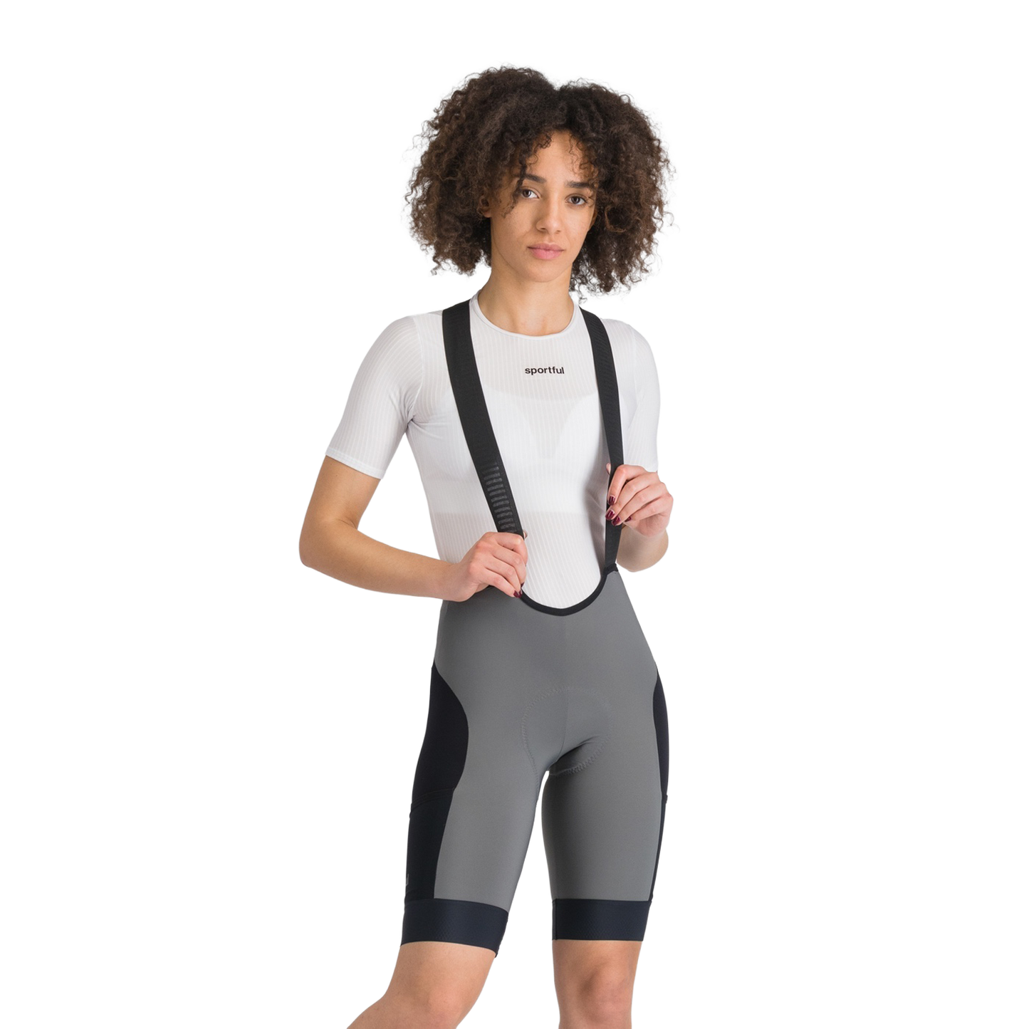 SPORTFUL SUPERGIARA 2 Bibshort til kvinder, grå/sort
